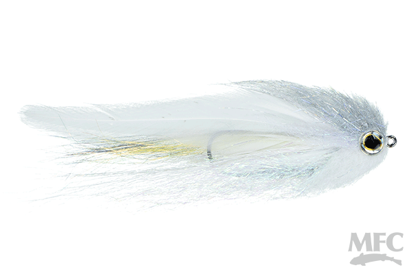 bumper fishing lures Kelly Galloup's Belly Bumper - White