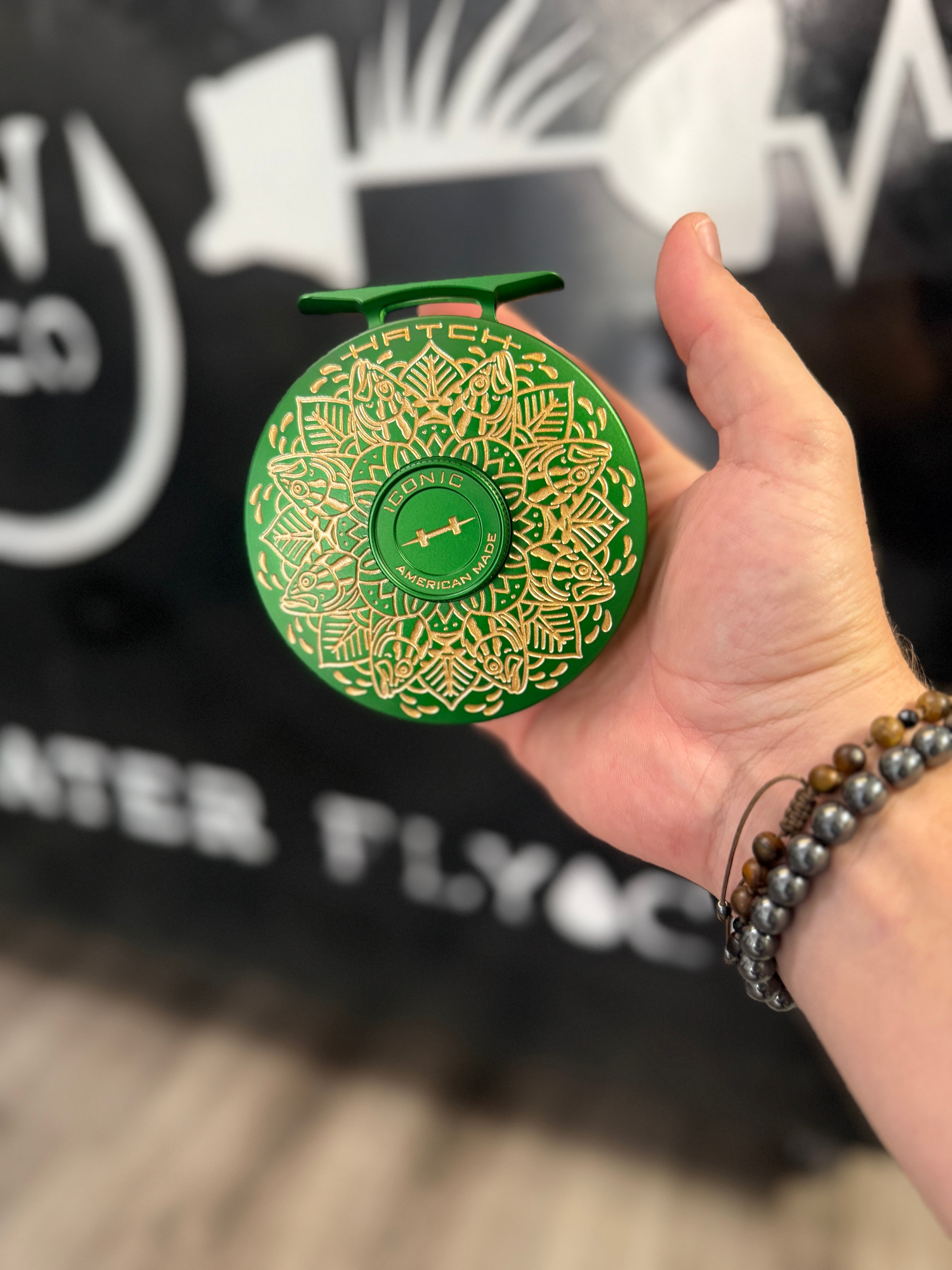Hatch 2025 Custom Iconic Artist Collaboration Fly Reel