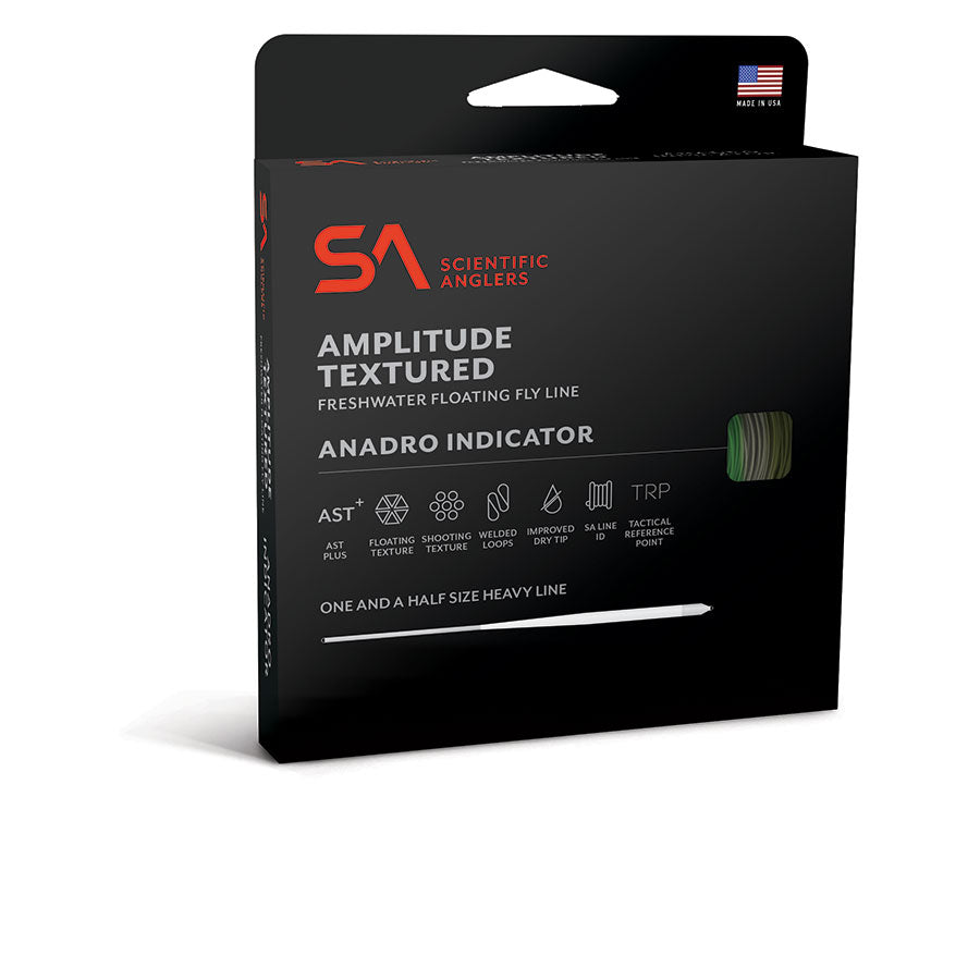 SA Amplitude Textured Anadro Indicator Fly Line – Dirty Water Fly