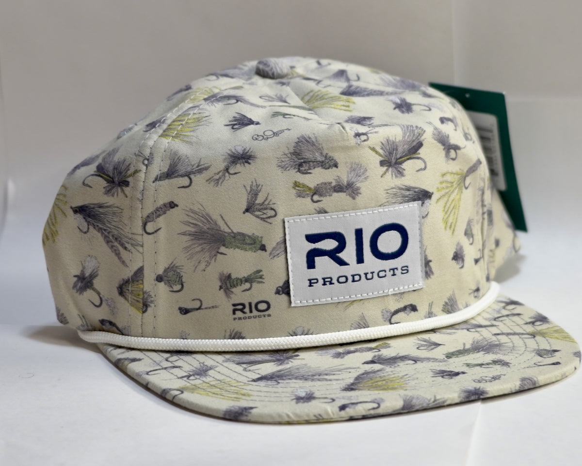 Rio All Over Flies Camper Hat – Dirty Water Fly Company
