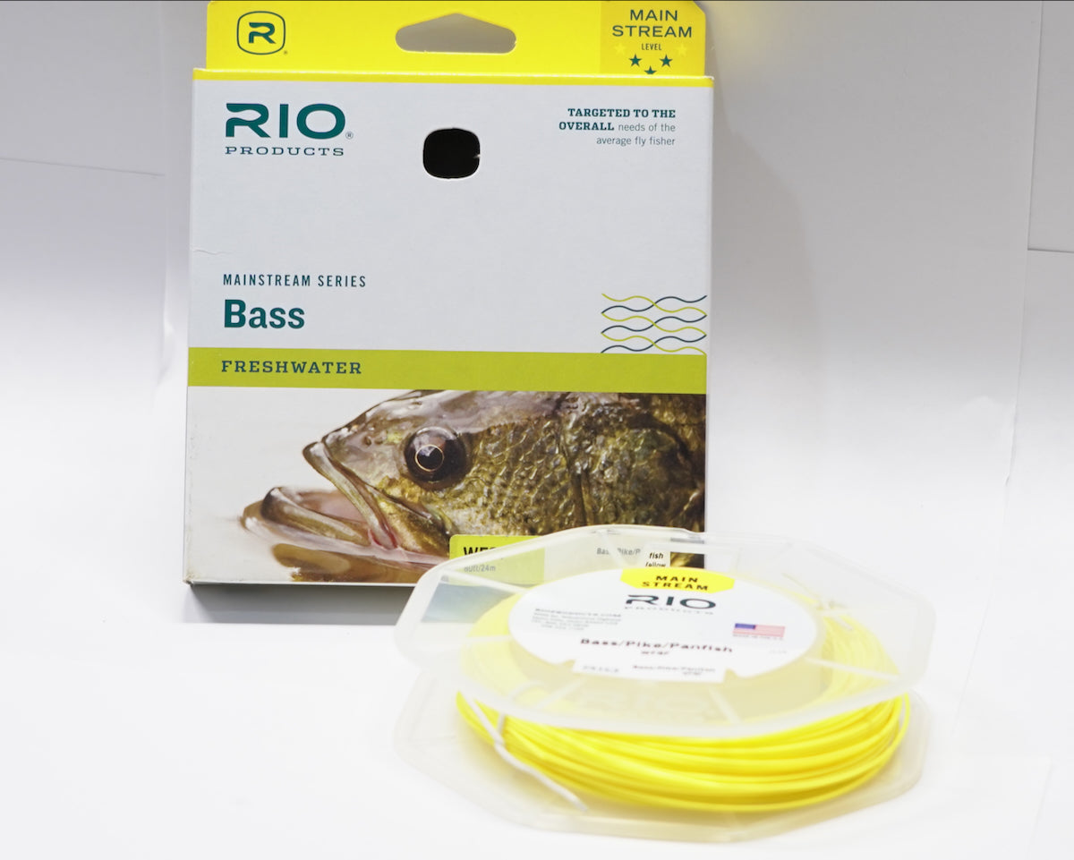 Rio Mainstream Bass/Pike/Panfish Fly Line – Dirty Water Fly Company