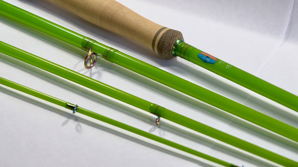 cirrus green fishing pole P2 Machine Custom Glass 8'6