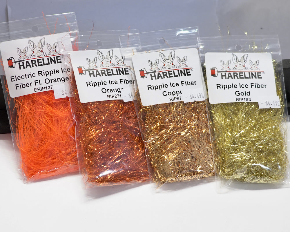 thumbnail image 2 of Hareline Ripple Ice Fiber - UV Pearl Fly Tying Material For Dubbing & Winging 2 of 11