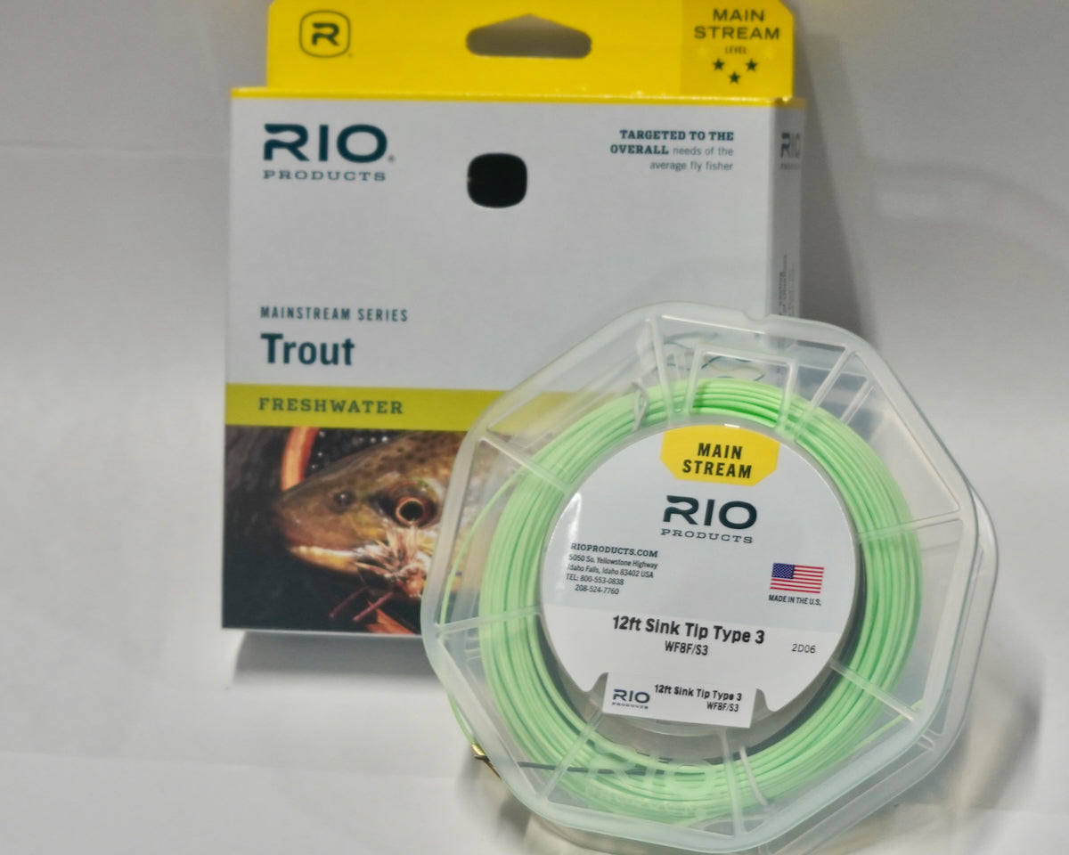 Rio Mainstream Type 3 Sink Tip 12' Ft – Dirty Water Fly Company
